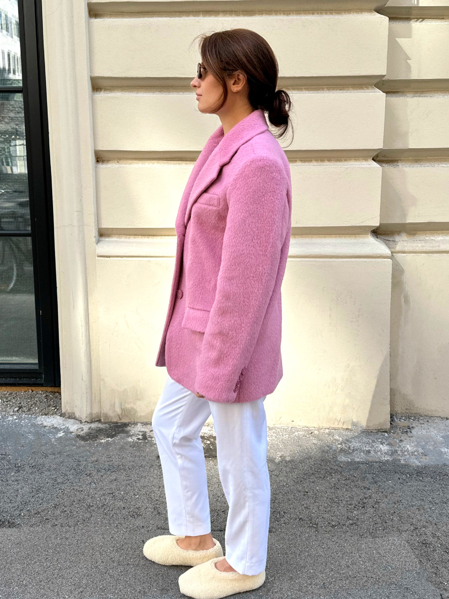 Pink Wool Jacket